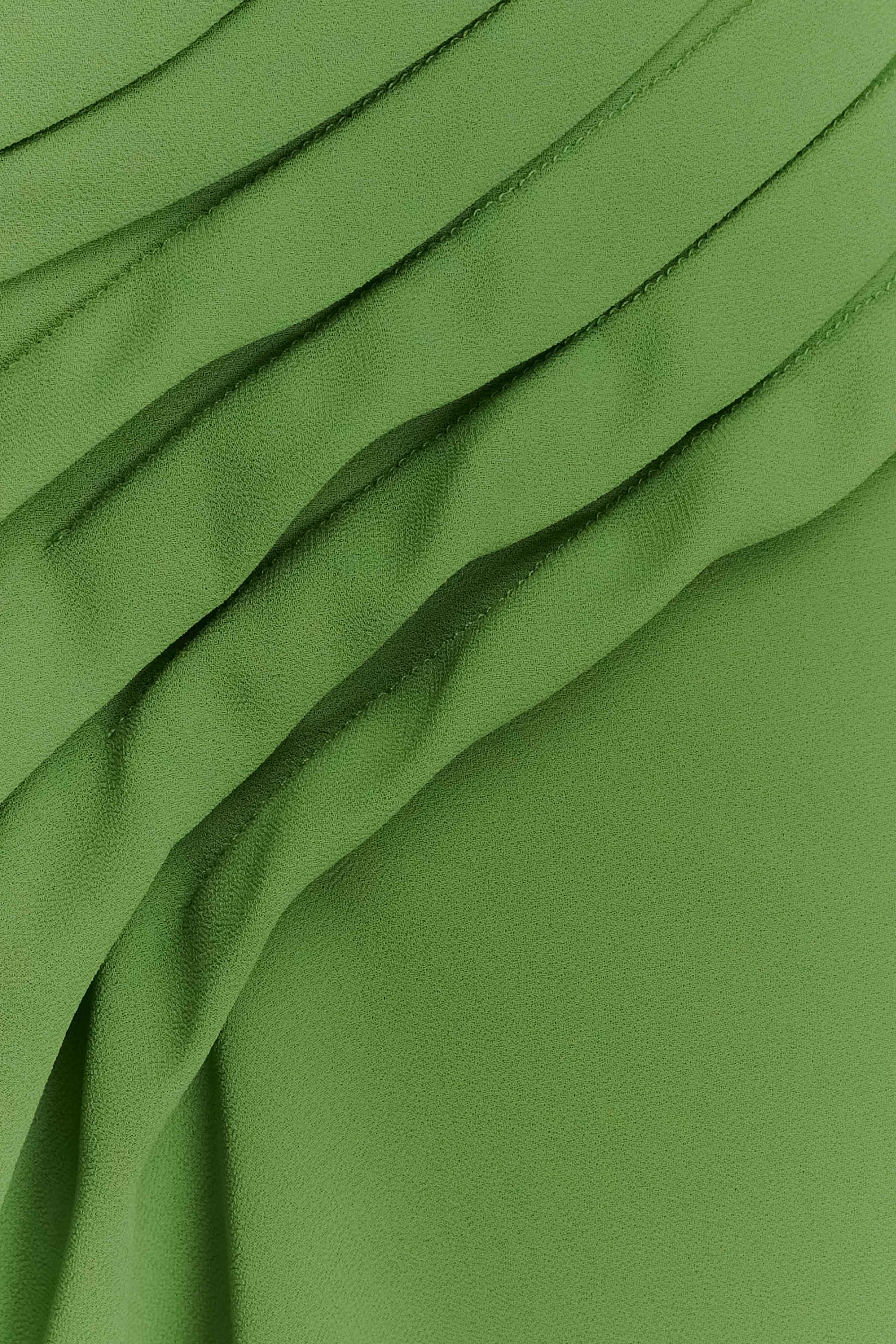 Oria Chiffon Mini Dress - Green