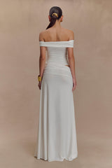 Oliver Slinky Maxi Dress - White