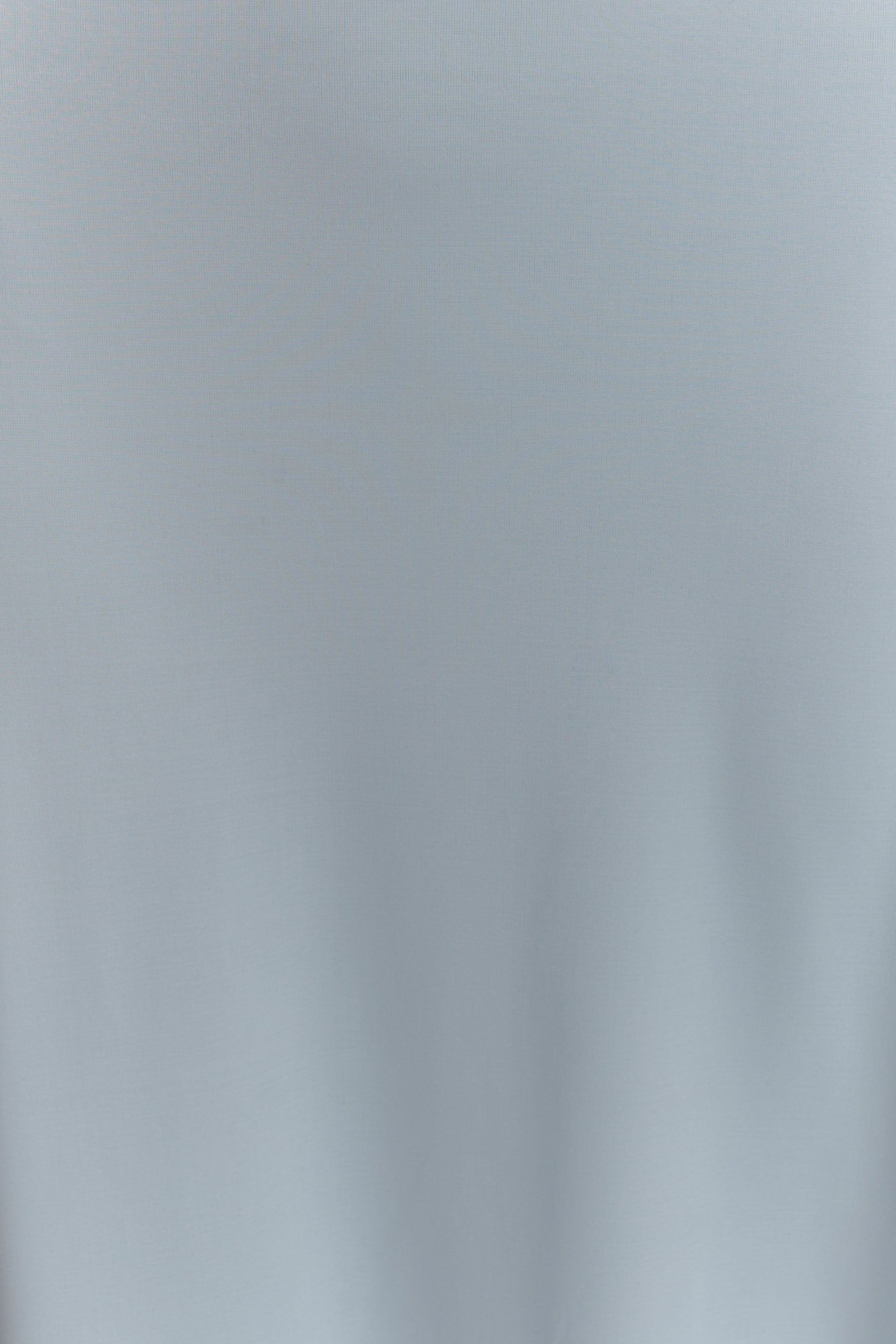 Raleigh Asymmetrical Slinky Midi Dress - Pale Blue